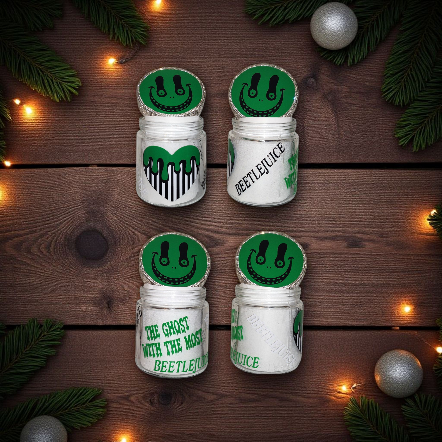 Beetlejuice Inspired Candy Jar