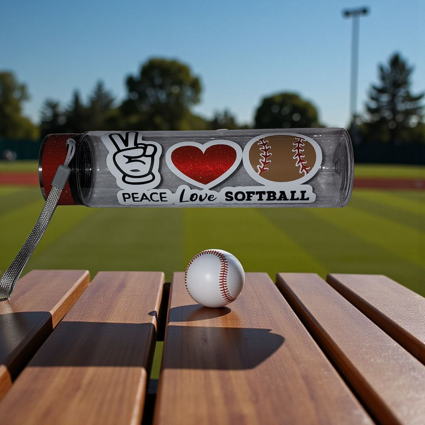 "Peace Love Softball"