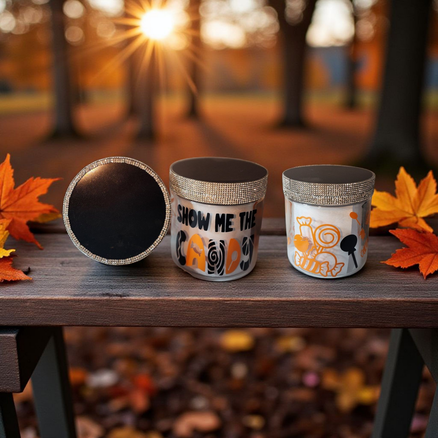 "Show Me The Candy" Candy Jar