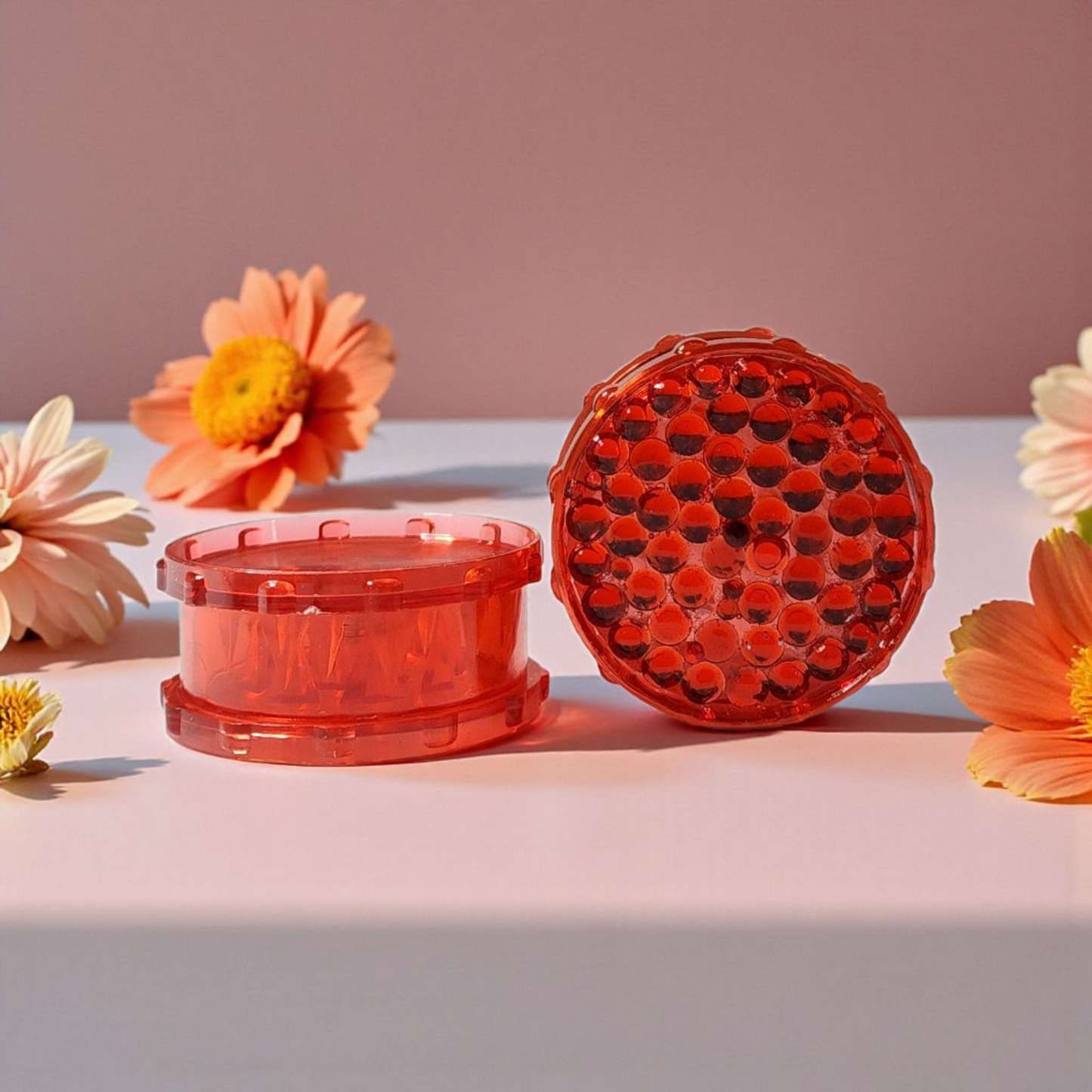 Acrylic Hand Muller Tobacco Grinder