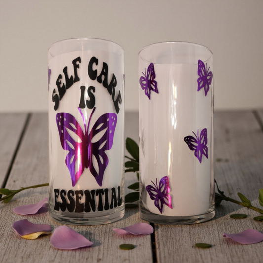 "Self Care is Essential" Vase