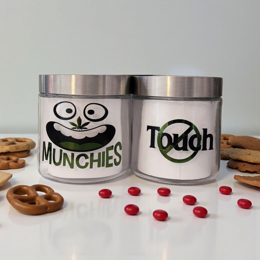 Munchies Do Not Touch Jar