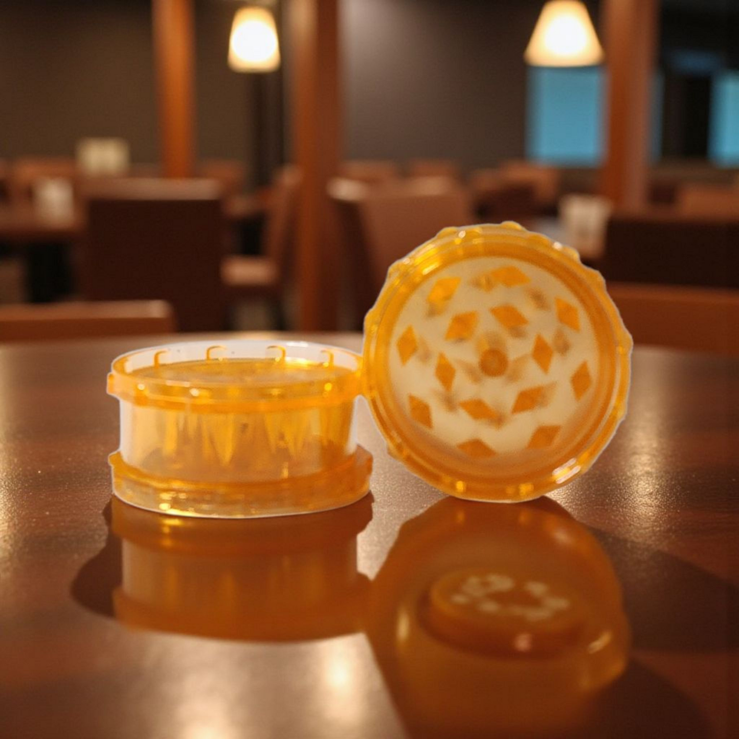 Acrylic Hand Muller Tobacco Grinder