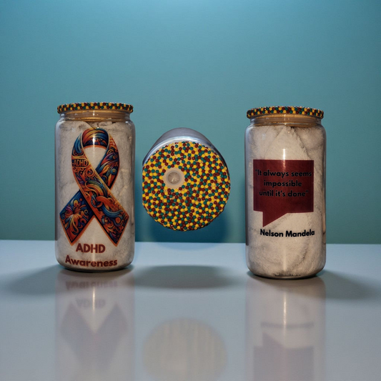 ADHD Awareness Ribbon with Quote