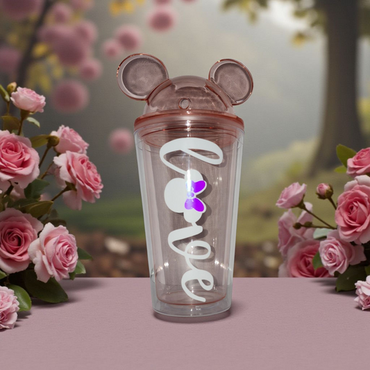 "Love" on Mouse Ear Cup