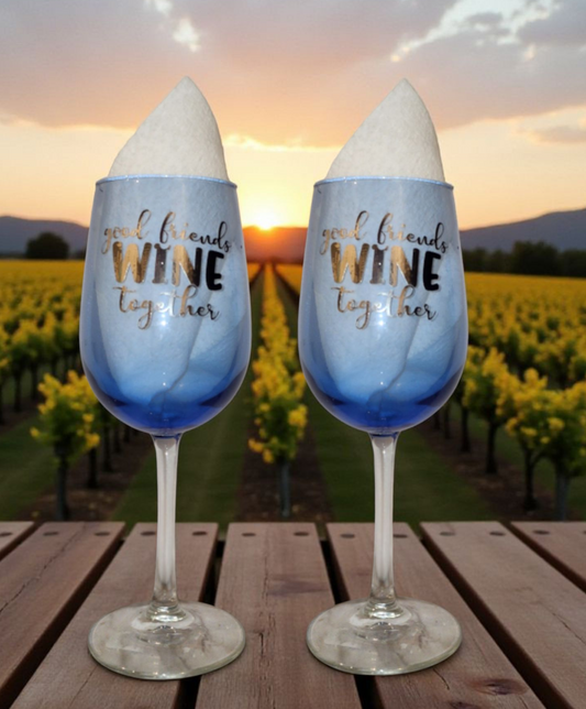 "Good Friends Wine Together" Set
