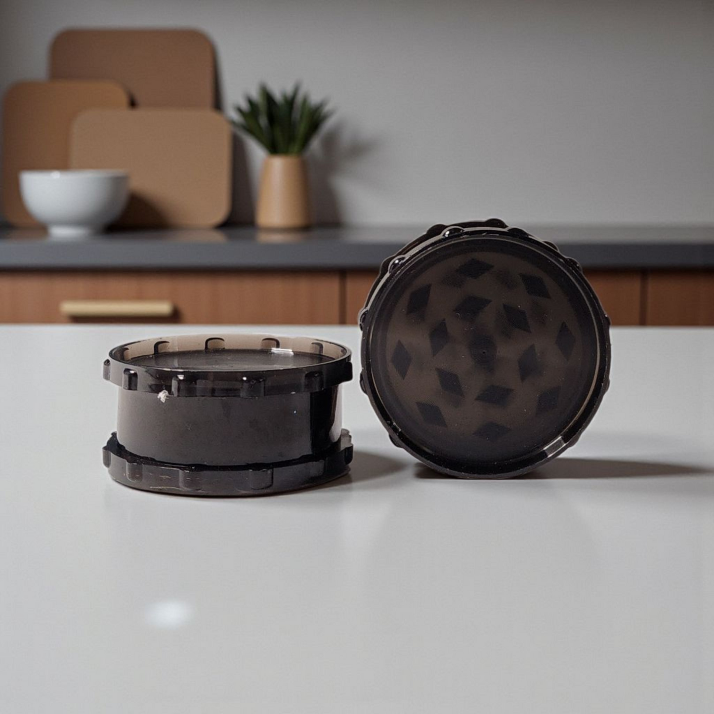 Acrylic Hand Muller Tobacco Grinder