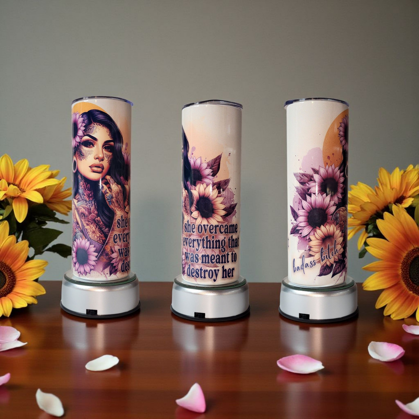 "She overcame everything that was meant to destroy her"