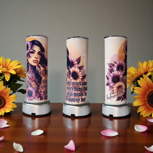 "She overcame everything that was meant to destroy her"