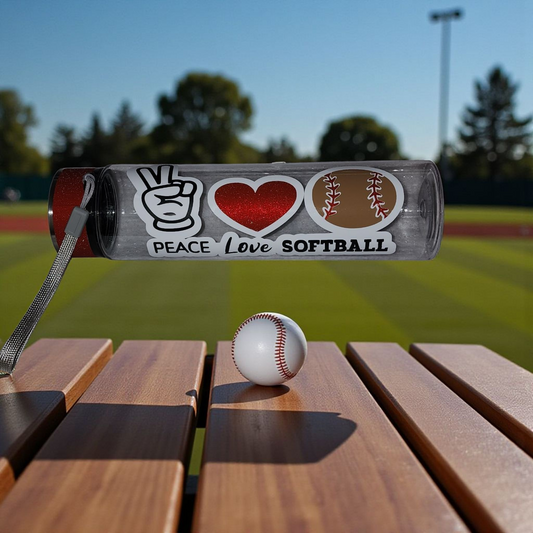 "Peace Love Softball"