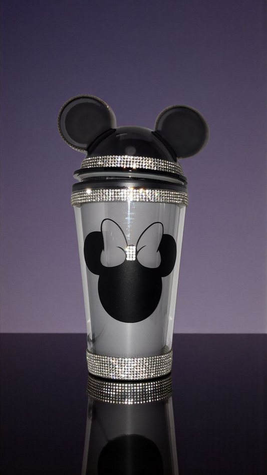Mouse Face with Rhinestones