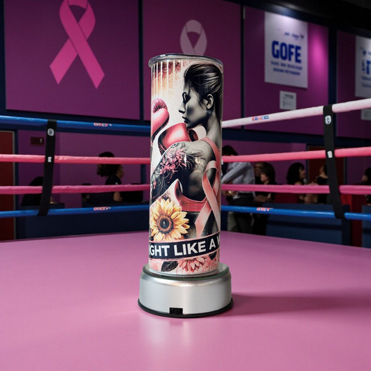 "Fight like a warrior"