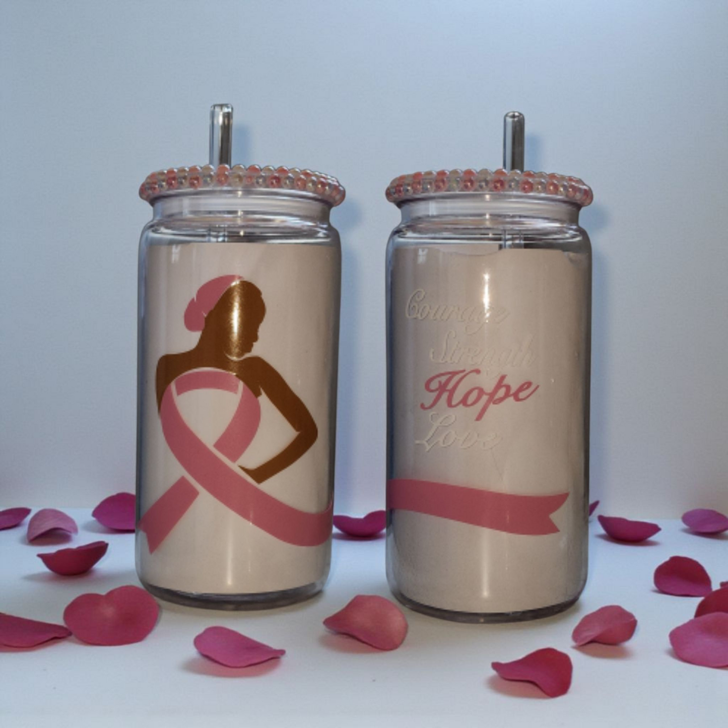 Breast Cancer "Strength, Courage, Hope, Love"