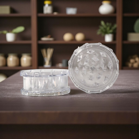 Acrylic Hand Muller Tobacco Grinder