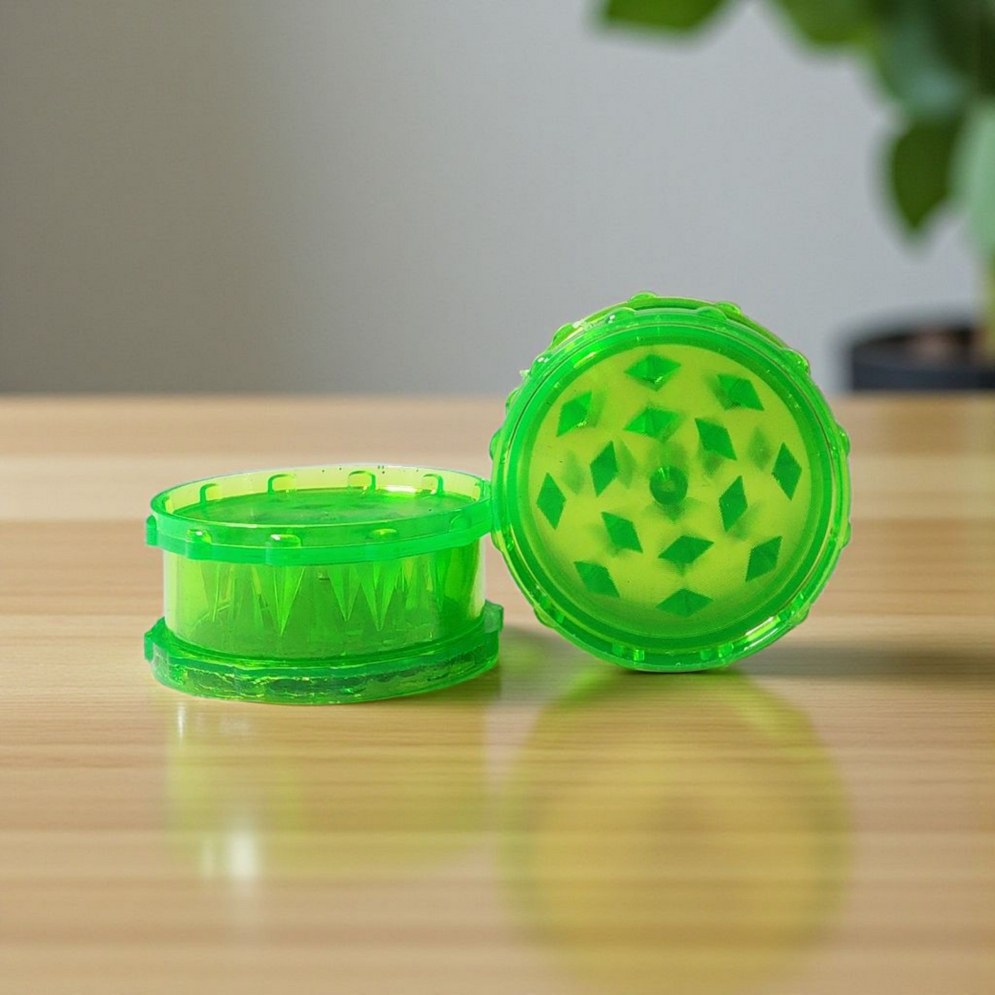 Acrylic Hand Muller Tobacco Grinder