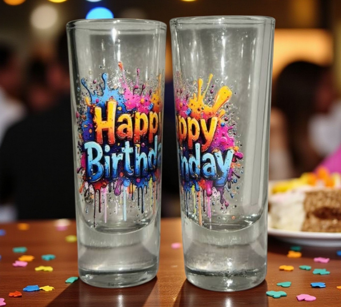 Happy Birthday Shot Glasses