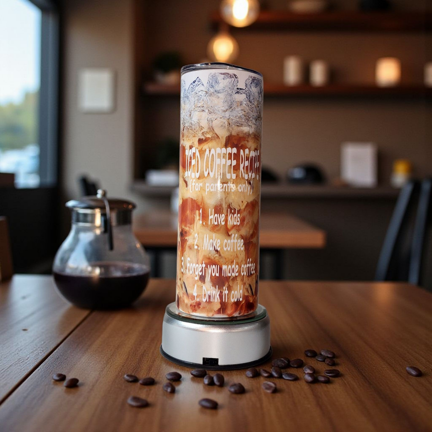 Iced Coffee Recipe in White