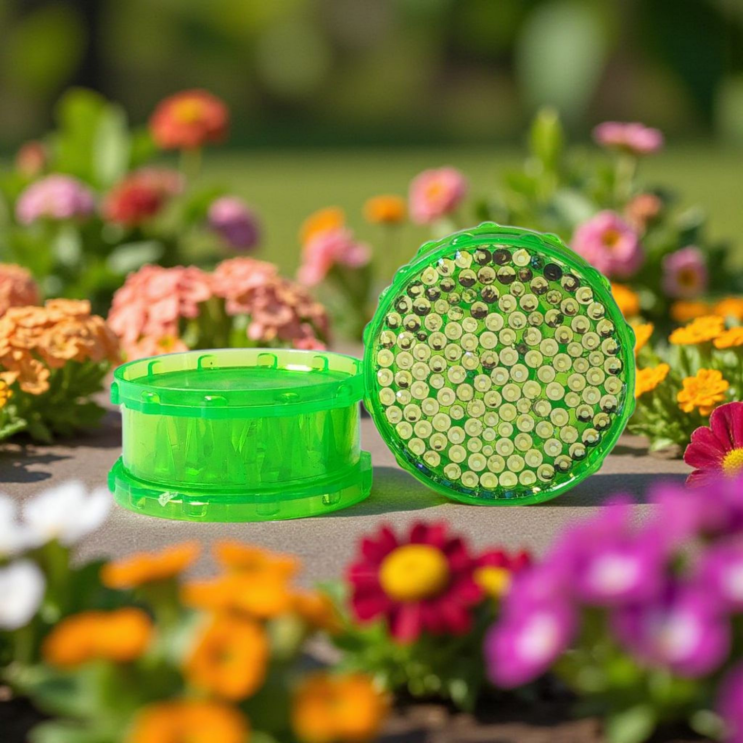 Acrylic Hand Muller Tobacco Grinder