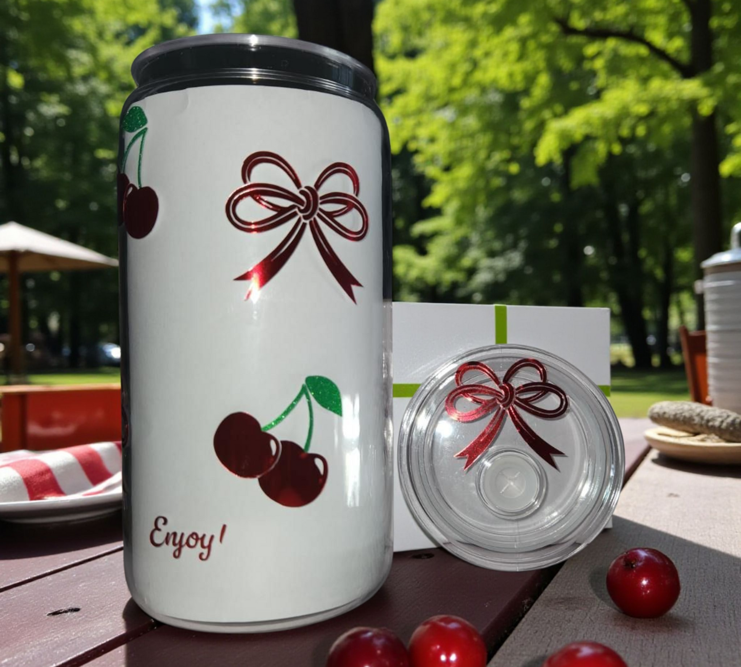 Cherries with Ribbons