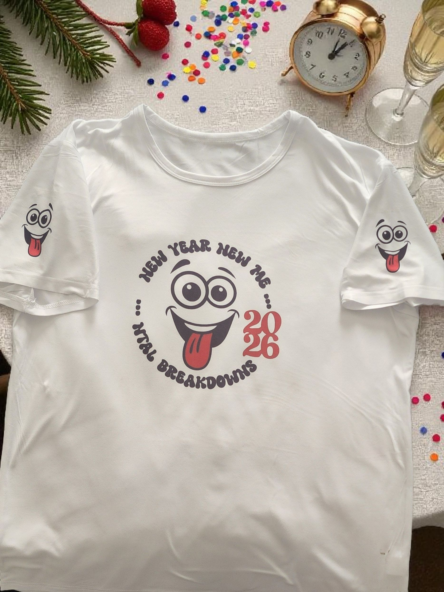 2026 Humorous New Year T-shirt